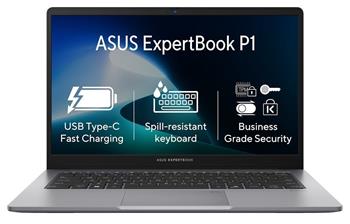 ASUS ExpertBook P1/ i3-1315U/ 8GB DDR/ 512GB SSD/ Intel® UHD/ 15,6"FHD,matný/ W11H/ šedý