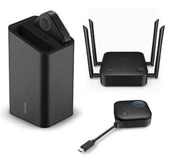 BenQ VS20 Instashow, USB-C, HDMI (s USB-A), 4K, 32 uživatelů, Plug and Play, bezdrátový prezentační systém