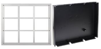 Dahua modulární IP dveřní stanice a zápustný kryt VTOF009-VTOB115