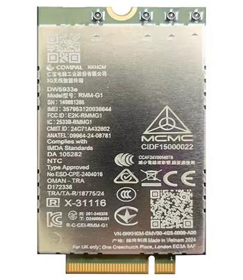 DELL 5G modem/ karta MediaTek T700 (DW5933E) WWAN