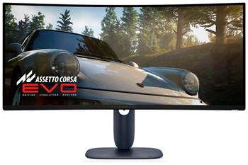 DELL AW3425DW/ Alienware curved / 34" LED/ 21:9/ QD-OLED/ 3440 x 1440/240Hz/ 0.03ms/1x USB/USB-C/1x DP/ 2x HDMI/3Y Bas