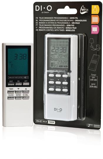 DI-O programovatelný dálkový ovladač, 16 kanálů