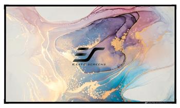 ELITE SCREENS plátno v pevném rámu 150" (373,6cm)/ 16:9/ 186,7×332,2cm/ gain 1.1/ CineWhite/ bezrámové