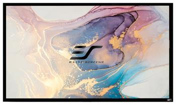 ELITE SCREENS plátno v pevném rámu 84" (213,4cm)/ 16:9/ 105,2×186,2cm/ gain 1.1/ rám černý 6cm/ CineWhite