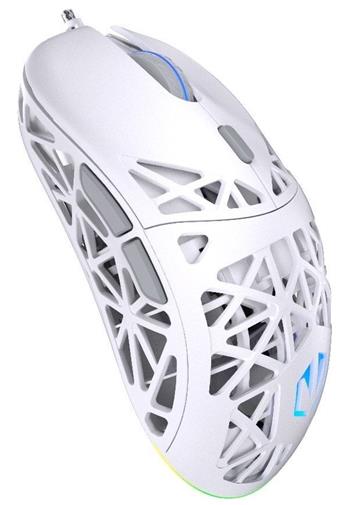 Endorfy myš LIV Onyx White / PAW3311 / Khail GM 4.0 / ARGB / drátová / ultralehká / bílá