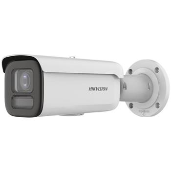 Hikvision 6MPix IP Bullet Hybrid ColorVu AcuSense kamera; LED/IR 60m, WDR 130dB, Audio, Alarm, IP67, IK10