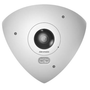 Hikvision 6MPix IP Fisheye kamera; IR 15m, Audio, Alarm, mikrofon, IP67+IK10