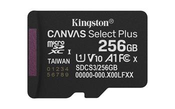 Kingston Canvas Select Plus/Micro SDXC/256GB/UHS-I U1 / Class 10