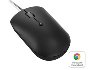 Lenovo CONS myš = Lenovo 400 = USB-C, drátová, optická , černá