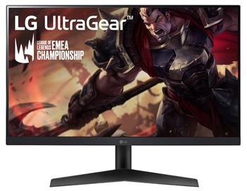 LG monitor 24GS60F 23,8" / IPS / 1920x1080 / 180Hz / 300cd/m2 / 1ms / DP / HDMI / FreeSync/G-SYNC Compatibl/VESA