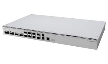 MikroTik Cloud Switch CRS812-8DS-2DQ-2DDQ-RM, 4x 2GHz CPU, 2x SFP+, 8x SFP56, 2x QSFP56, 2x QSFP56-DD, 2x PSU, L6