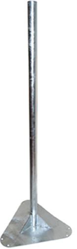 Nástavec 2m; průměr 48mm pro příhradový stožár