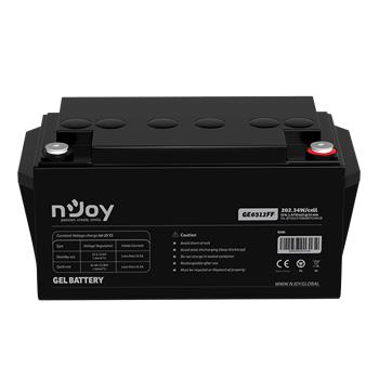 nJoy - baterie GE6512FF 12V/65Ah, T6 (M8)