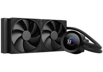 NZXT vodní chladič Kraken 240 / 2x120mm fan / 4-pin PWM / LCD disp. / 6 let