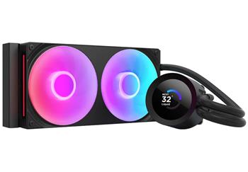 NZXT vodní chladič Kraken 240 / 2x120mm fan / 4-pin PWM / LCD disp. / 6 let