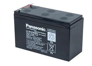 Panasonic olověná baterie LC-R127R2PG1 (12V; 7,2Ah; faston F2-6,3mm)