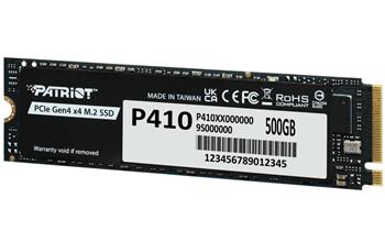 PATRIOT P410 500GB SSD / Interní / M.2 PCIe Gen4 x4 NVMe / 2280