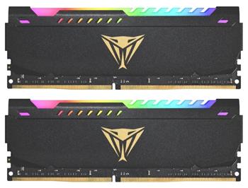 PATRIOT Viper Steel RGB 32GB DDR4 3200MHz / DIMM / CL16 / 1,35V / Heatshield / KIT 2x 16GB
