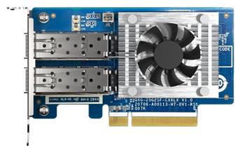 QNAP QXG-25G2SF-CX6 - 25GbE (2porty) PCIe karta; nízký profil; PCIe Gen4 x8