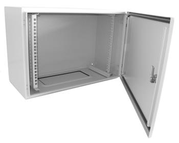 Rozvaděč 19", venkovní, 7U, 600x400x280mm, IP55, šedý