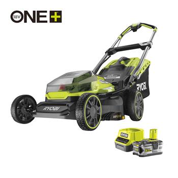Ryobi, RY18LMX40A-150, 18V One Plus ™ bezuhlíková sekačka na trávu