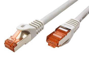 S/FTP patchkabel kat. 6, Component Level, LSOH, 2m, šedý