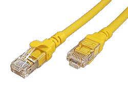 S/FTP patchkabel kat. 6, Component Level, LSOH, 7m, žlutý