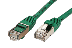 S/FTP patchkabel kat. 6, LSOH, 3m, zelený