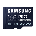 Samsung PRO Ultimate/micro SDXC/256GB/UHS-I U3 / Class 10/+ Adaptér/Modrá