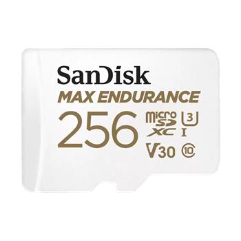SanDisk MAX ENDURANCE microSDHC 256GB + adaptér