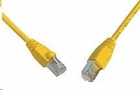 Solarix - patch kabel CAT5E SFTP PVC 10m žlutý