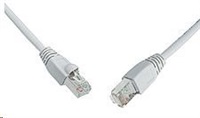 Solarix - patch kabel CAT5E SFTP PVC 15m šedý snag proof