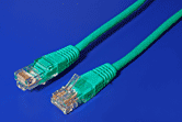 UTP patchkabel kat. 5e, 1,5m, zelený