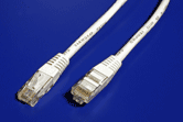 UTP patchkabel kat. 6, 10m, bílý