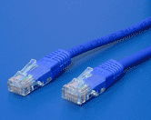 UTP patchkabel kat. 6, 5m, modrý