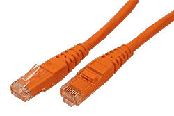 UTP patchkabel kat. 6, 5m, oranžový
