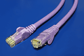 UTP patchkabel kat. 6, 7,5m, fialový