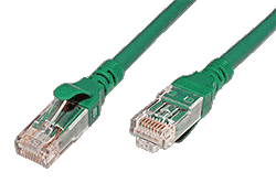 UTP patchkabel kat. 6, Component Level, LSOH, 20m, zelený