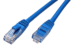 UTP patchkabel kat. 6, LSOH, modrý, 1,5m