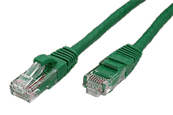 UTP patchkabel kat. 6, LSOH, zelený, 7m