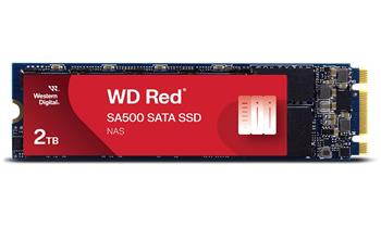 WD RED SSD SA500 2TB Powered by SANDISK / Interní / M.2 2280 / SATAIII / 3D NAND