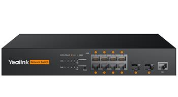 Yealink RCH80, 8portový L2+ switch pro Yealink MVC