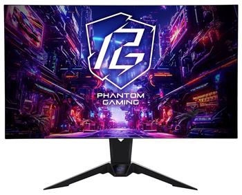 Phantom Gaming by Asrock monitor PGO32UFS 32" /OLED/3840x2160/240Hz/275cd/m2/0,03ms/DP/HDMI/USB-C/repro/VESA/wifi anten