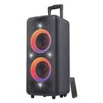 POŠKOZENÝ OBAL - FENDA F&D párty repro PA300/ trolejové/ 100W/ BT/ USB/ FM rádio/ optický vstup/ bezdrát. mikrofon/ dál