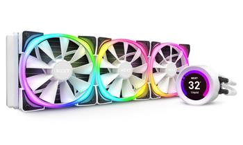 POUŽITÉ - NZXT vodní chladič Kraken Z73 RGB /3x120mm fan/ LGA2066/2011(-3)/1366/1156/1155/1151/1150/AM4/ 2,36"LCD disp.