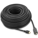 PremiumCord HDMI High Speed s Ether.,se zesilovačem,25m,AWG26, 3xstínění, M/M, zlacené konektory