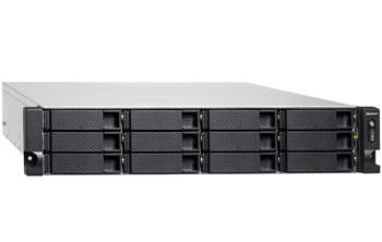 QNAP TS-1283XU-RP-E2124-8G (Xeon E 3,3GHz / 8GB ECC RAM / 12x SATA / 4x PCIe / 4x GbE / 2x 10G SFP+)