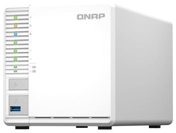 QNAP TS-364-4G (4core 2,9GHz, 4GB RAM, 3x SATA, 2x M.2 NVMe sloty, 3x USB, 1x 2,5GbE, 1x HDMI 1.4b)