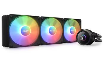 ROZBALENÉ - NZXT vodní chladič Kraken 360 RGB / 3x120mm fan / 4-pin PWM / LCD disp. / 6 let