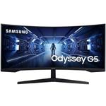 Samsung Odyssey/G55T/34"/VA/3440x1440/165Hz/1ms/Black/2R